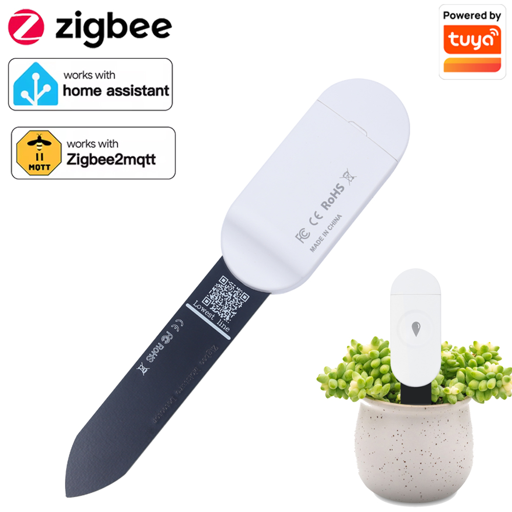 Smart Garden Monitor - Tuya zigbee temperatura umidade detector de
