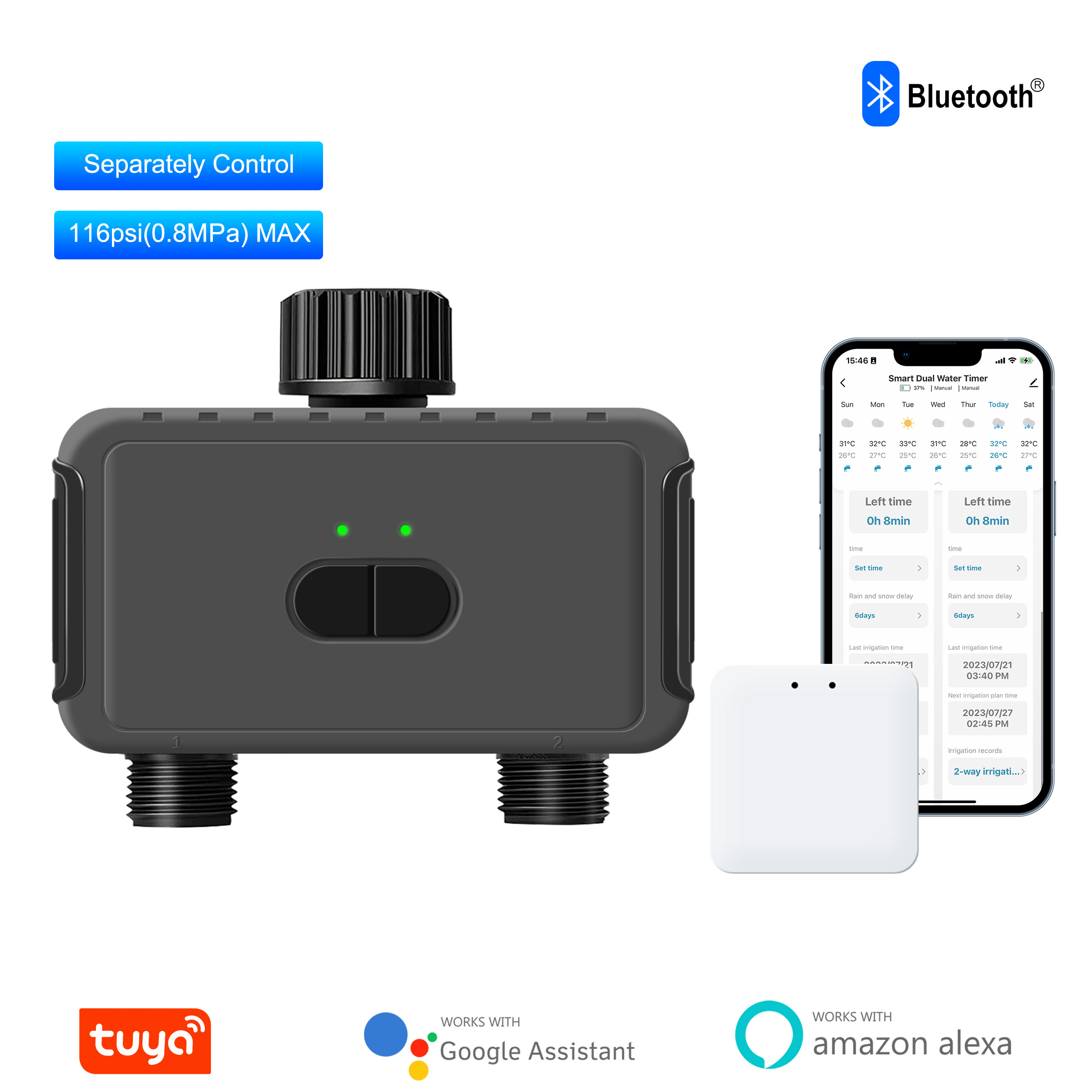 Smart Garden Water Features - Kemek inteligente programável polvilhe temporizador 2