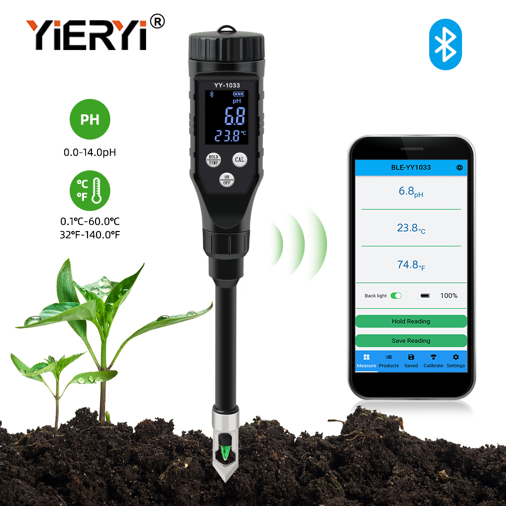 Smart Garden Domes - Yieryi inteligente bluetooth medidor de temperatura