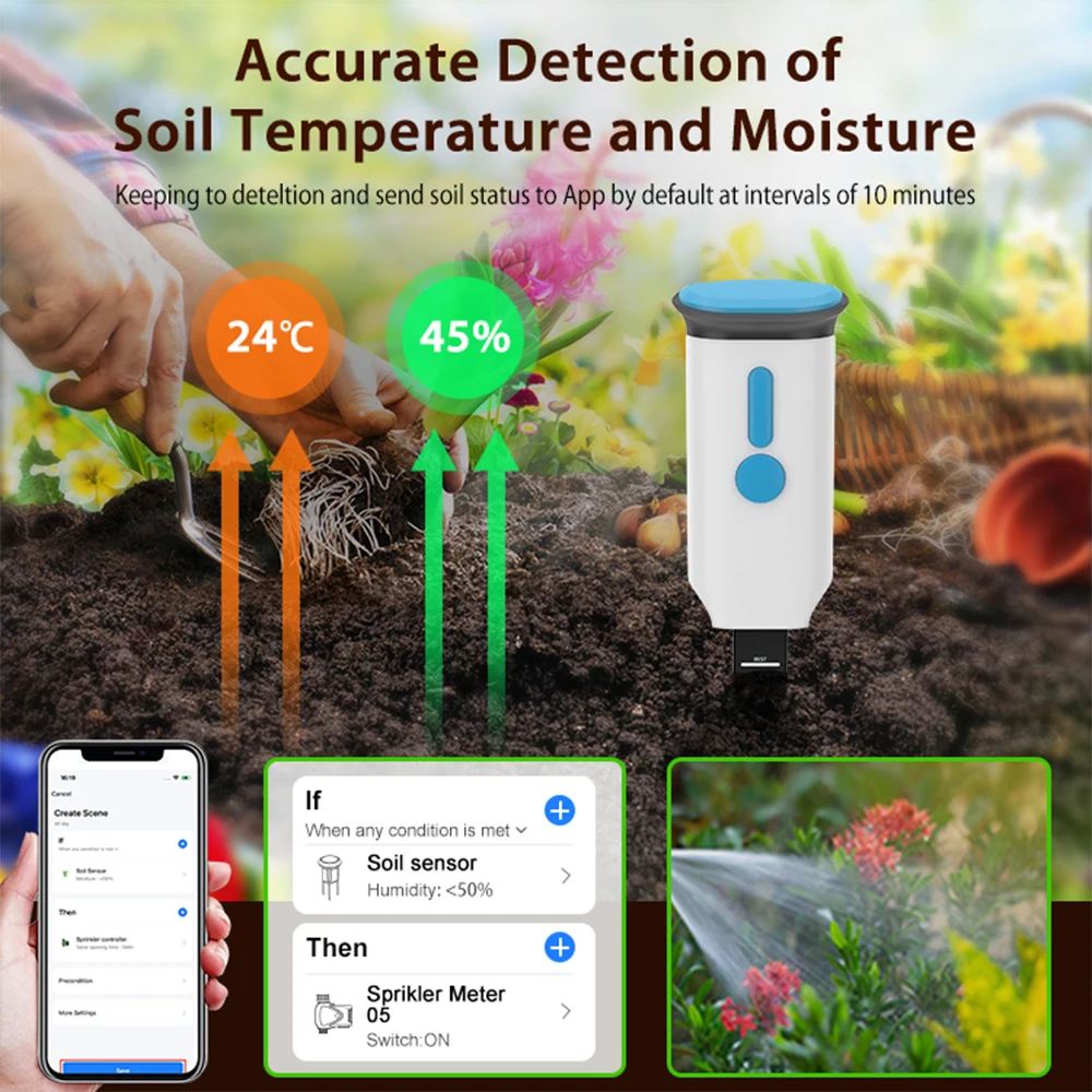 Sensor de Umidade do Solo Inte - Smart Garden Monitor avaliação e preço