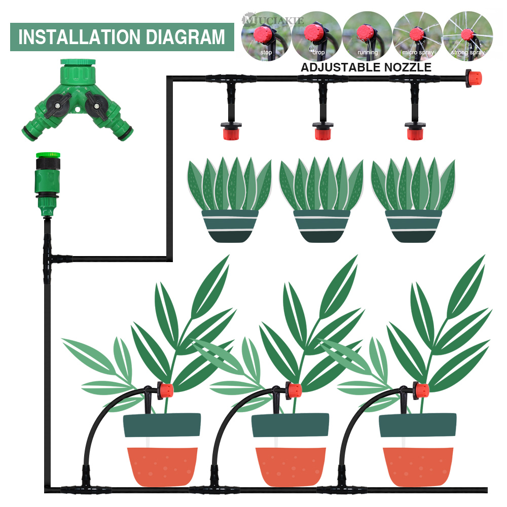 50-5M 1/4 ''Mangueira Ajustáve - Smart Garden Auk avaliação e preço