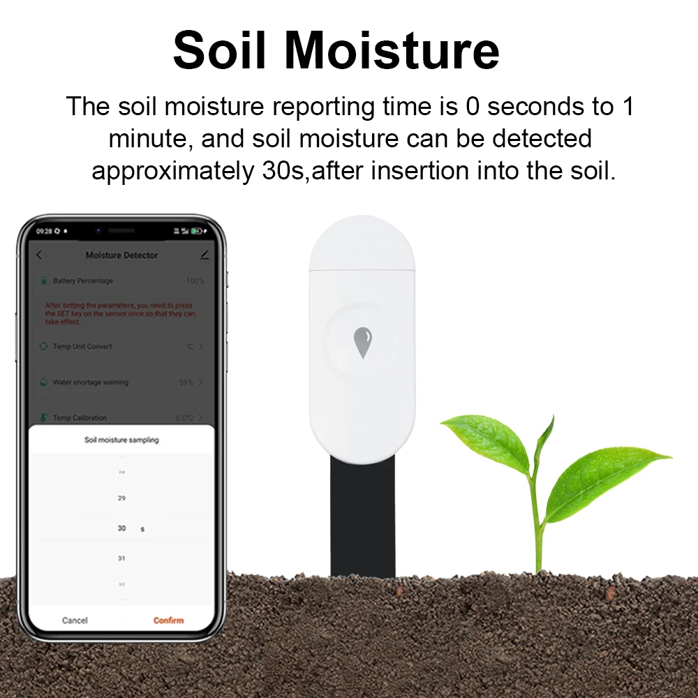 Tuya zigbee temperatura umidad - Smart Garden Monitor avaliação e preço