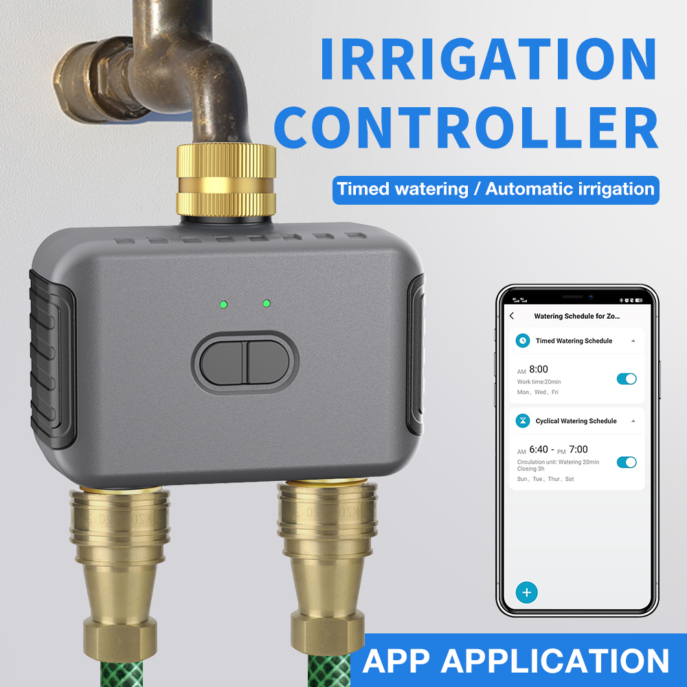 Tuya 2 zona temporizador de re - Smart Garden Auk avaliação e preço