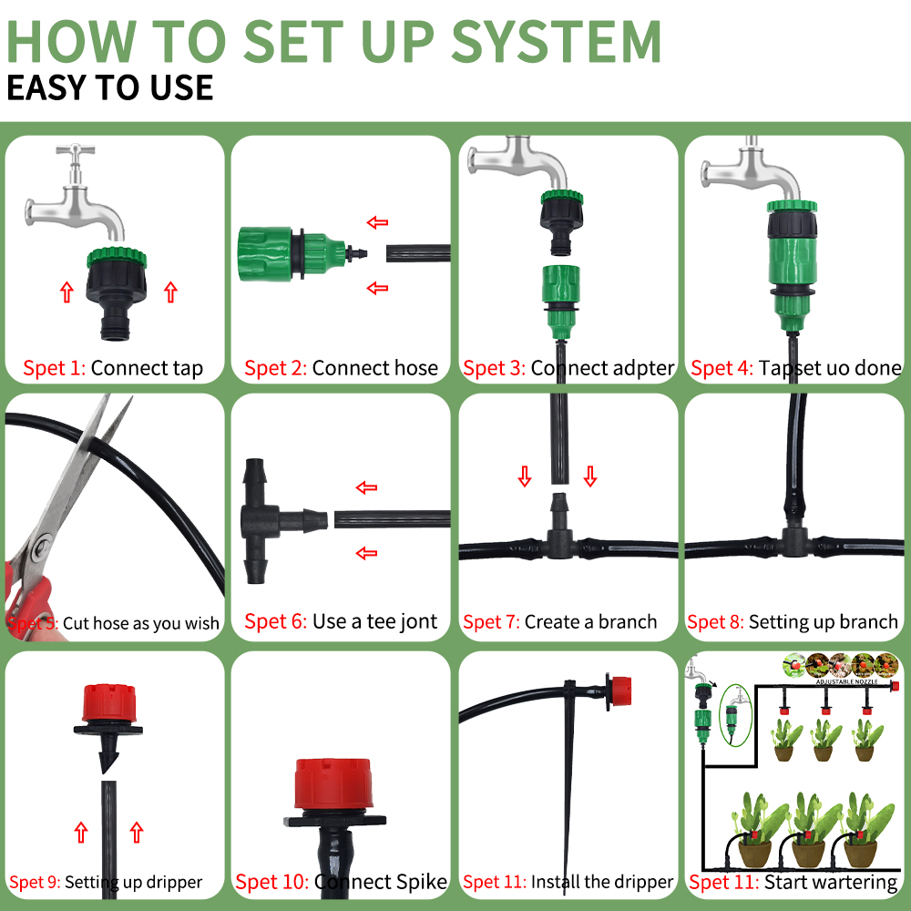 Micro sistema de irrigação por - Smart Garden Auk avaliação e preço